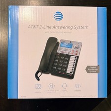 AT T 2-Line Answering System W/Caller ID/Call Waiting ML17939 Headset Capable
