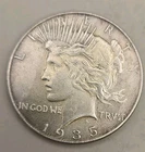 1935 Peace Silver Dollar - Philadelphia Mint