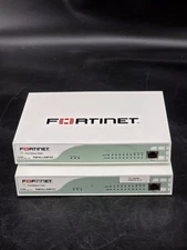 Lot Of 2 Fortinet Fortigate FG-60D Firewall Network Security  (no Adapter)