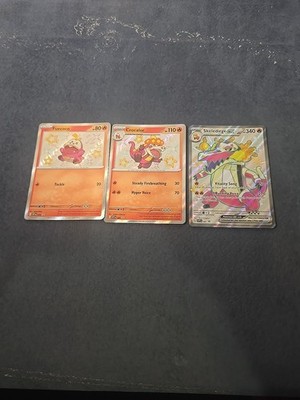 Pokemon TCG Skeledirge EX SVP079 080 081 Promo Set Paldean Fates NM