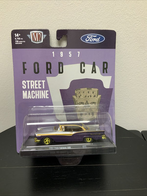 M2 Machines 2023 Auto Drivers R101 1957 Ford Fairlane 500 1:64 Street Machine