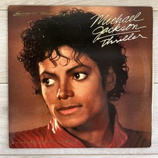 Michael Jackson: Thriller vinyl 1984 Epic 49-04961 12  Single LP 843