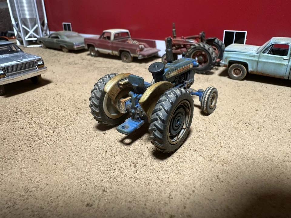Custom Weathered Ertl 1/64 Ford 5000 Tractor For Dioramas - Image 3 of 4