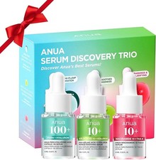 Anua Discovery Trio, Mini Face Travel Size Kit with Hyaluronic Acid,