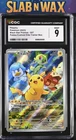 Pokémon tcg 2023 Black Star Promos Pikachu #027 CGC 9