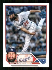 2023 Topps #202 Tony Gonsolin Los Angeles Dodgers 66862