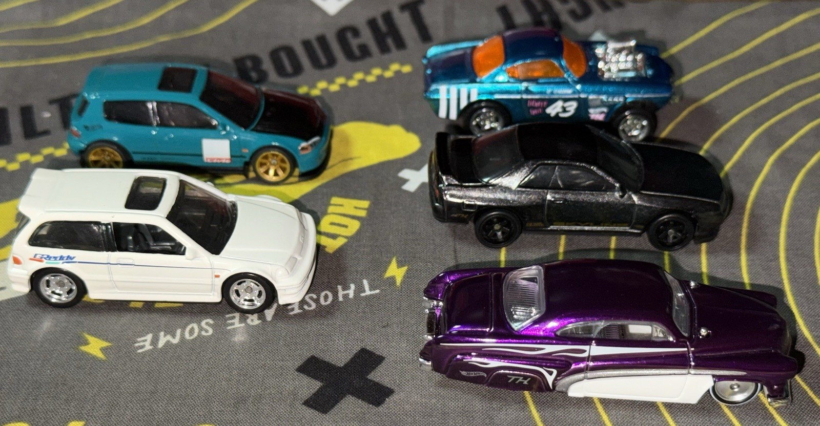 Hot Wheels Unspun Lot Of 5 super treasure hunt Rare