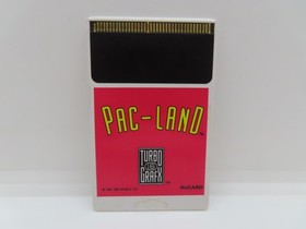 TURBOGRAFX 16 HuCard Pac-Land / Manual Tested