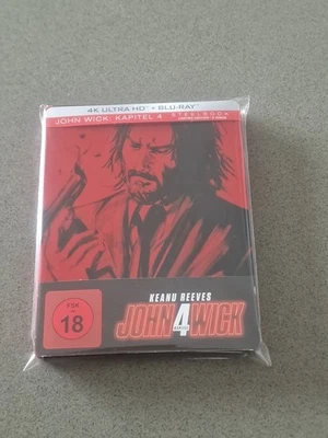 JOHN WICK , KAPITEL 4 STEELBOOK- 4K UHD & Bluray - Bild 1 von 4