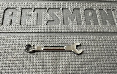 NOS Sears Craftsman Industrial 5/16  Stubby Combination Wrench 23614 VA USA Rare