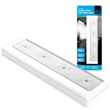Ultra Thin LED Light Bar Battery Operated Stick On Push Light Closet Light