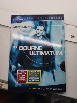 The Bourne Ultimatum (DVD, 2012,100th Anniversary) New and Sealed!