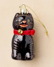 John Derian for Target Glass Black Cat Ornament – New In Box Christmas 2025