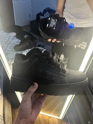 AMIRI MA-1 Men's Black Low Top Lace Up Athletic Sneakers Casual Activewear
