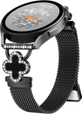 Slim Metal Strap Compatible with Samsung Galaxy Watch 7 40mm 44mm Magnetic
