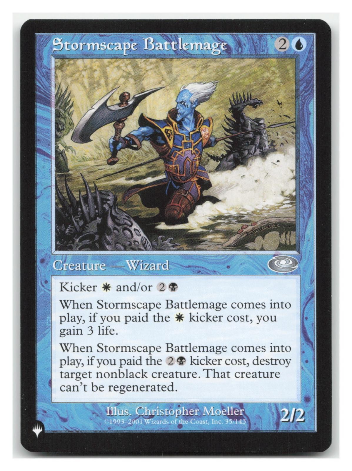 Stormscape Battlemage 35 Planeshift NM/LP 🔥B2G1 Coupon🔥 MTG