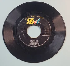 Chantay's Vinyl 45 RPM Pipeline & Move It, Dot Records 45-16440