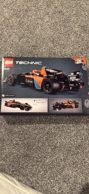 LEGO Technic NEOM McLaren Formula E Race Car 42169 Complete Set Pull Back 452pcs