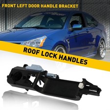 Front LH Left Driver Black Exterior Door Handle Bracket for Ford Focus 2008-2011