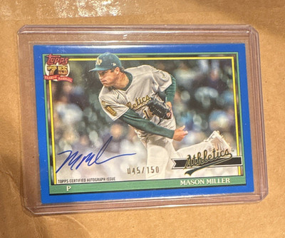 Topps 2026 1991 Topps Baseball Autographs Mason Miller #91A-MAS /150