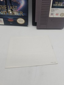 The Last Starfighter NES CIB