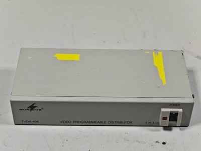 Monacor TVDA-408 Amplifier - Untested, Used, No Cable