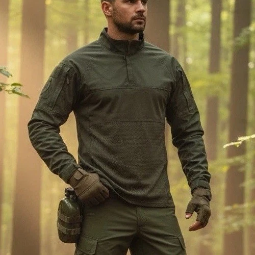 Magcomsen Tactical Jacket Mens XL Green Olive Green Military First Grade Class B