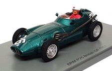 Spark Scala 1/43 S5728 - F1 BRM P25 GP di Gran Bretagna 1957 Les Leston - Verde