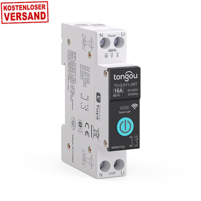 Smart Life WIFI 1P Hutschiene Für Smart Home Wireless Fernbedienung   