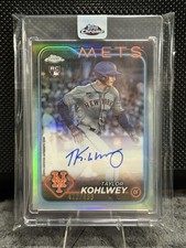 2024 Topps Chrome - Rookie Autographs Refractor #RA-TK Taylor Kohlwey /499