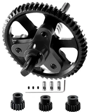 54T Hardened Steel Slipper Clutch Eliminator for Slash 4x4 VXL Black Gear Set