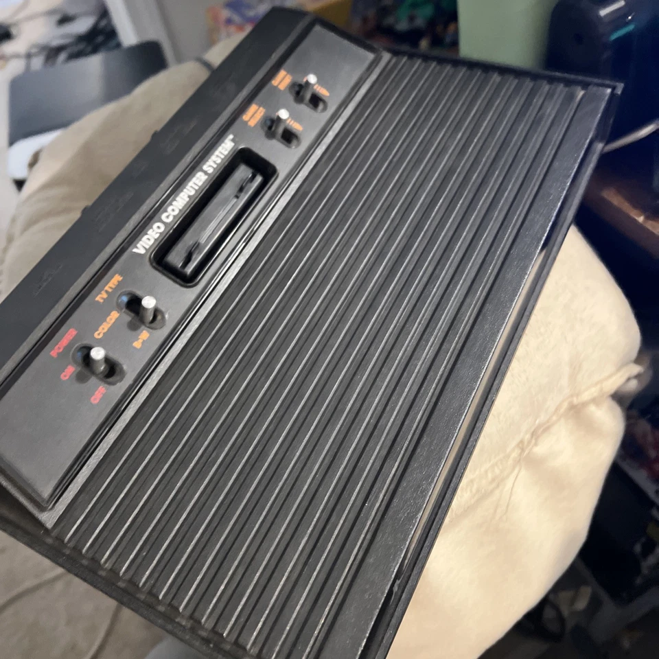 Atari 2600 Darth Vader Black Game Console with Games and Accesories - Image 3 of 4