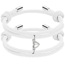 Couple Matching Bracelets for Bf And Gf, Best Friend Bracelet,Stretch Adjustable