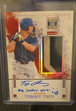 2025 Panini Impeccable - Elégance Jersey Autographs Tommy Troy #EPJ-23/25 (AU,