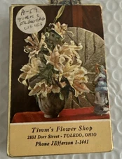Redi-slip Playing Cards Timms Flower Shop Toledo OH 