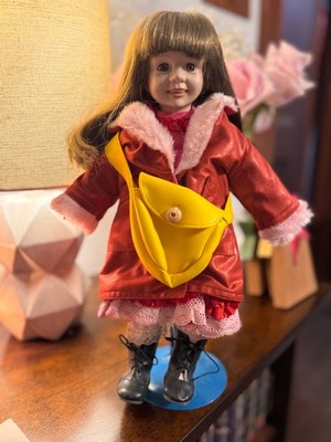 Marian Yu Designs, Vintage Beautiful Porcelain Doll ( Rain Girl ) Lim. Ed. COA