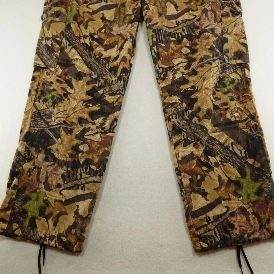 Liberty Camo Cargo Pants Men’s 2XL 44-46 Brown/Tan Mossy Oak Hunting Fishing USA - Image 4 of 4