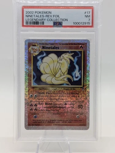 Ninetales Legendary Collection Reverse Holo 17/110 PSA 7