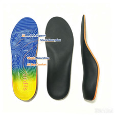 Andils 35mm Arch Support Orthotic Insoles for Flat Feet Plantar Fasciitis