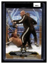 Imperium Blindsides Heavy Machinery - 2020 Topps WWE NXT - Bronze