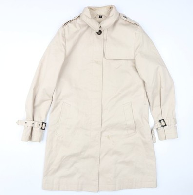 Four Seasons London beige Trenchcoat, Größe S, Damen klassisch