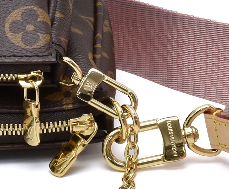 Louis Vuitton Multi Pochette Accessoir Bag Crossbody M44840 Pink