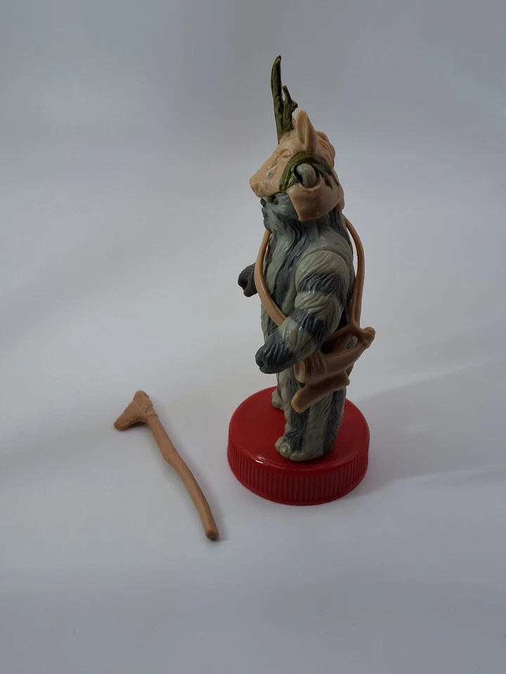 TEEBO "ewok Warrior" 1984 KENNER "Star Wars" 77-back-K COMPLETO VINTAGE ORIGINAL Foto 2 de 4