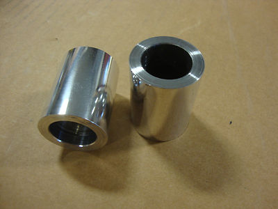 BIG DOG MOTORCYCLES K-9 FRONT WHEEL SPACER SET 2006-2011 MODELS POLISHED
