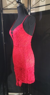 fashion mini dress Mini Dress with Bubble Hem and Spaghetti Straps L main image 1