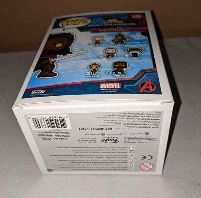 Funko Pop! Marvel Thor Ragnarok Heimdall 245 Original Colecionavel - Moça  do Pop - Funko Pop é aqui!