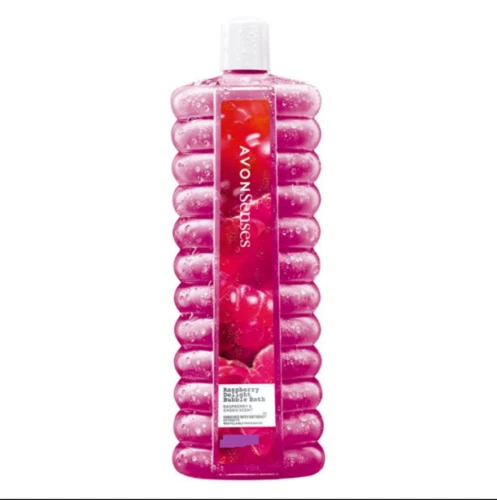 Avon Senses Delight Schaumbad Himbeere & Schwarze Johannisbeere 1000 ml Neu