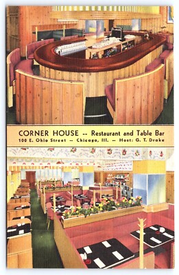 IL Chicago, Corner House Restaurant and Table Bar, Dining Room, Linen Unp