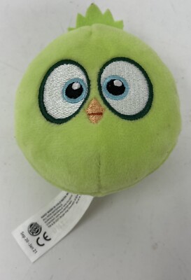 Angry Birds Green Bird Hatchling 4'' Soft Eyes Rovio Corp - Burger King 2021