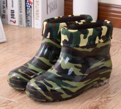 Winter Herren Warm Gefüttert Rutschfest Gummistiefel Arbeitsschuhe  Regenstiefel